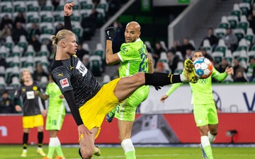 Bất ngờ hồi phục thần tốc, siêu tiền đạo Haaland lập tức tỏa sáng giúp Dortmund chiếm ngôi đầu của Bayern