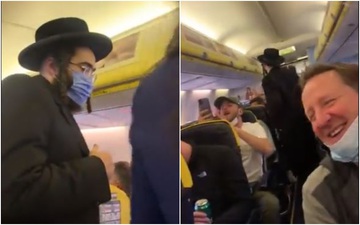 Fan West Ham đồng thanh miệt thị người Do Thái trên máy bay