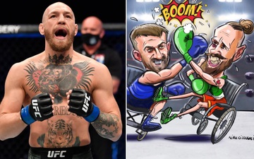 Conor McGregor bắt tay vào tập luyện, tuyên bố chuẩn bị thi đấu quyền Anh xe lăn