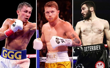 5 đối thủ tiềm năng cho Canelo sau chiến tích tại hạng siêu trung, bao gồm Golovkin và Beterbiev