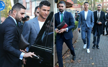 Cặp vệ sĩ đặc biệt của Ronaldo bị điều tra vi phạm pháp luật