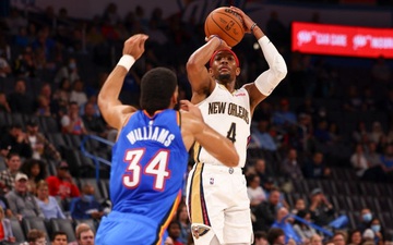 Devonte Graham giúp New Orleans Pelicans thắng không tưởng Thunder bằng cú ném lập kỷ lục NBA