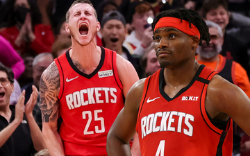 Houston Rockets chia tay "cầu thủ dại gái NBA Bubble", trao bản hợp đồng 4 năm cho cầu thủ G-League