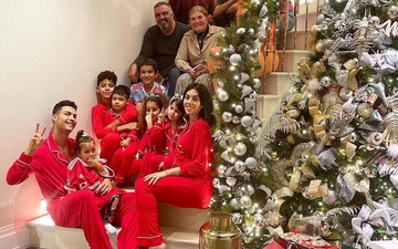 Sao bóng đá rộn ràng đón Giáng sinh: Đại gia đình Ronaldo thực sự chiếm spotlight