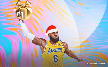LeBron James phá kỷ lục ghi điểm của Kobe Bryant, trở thành "Vua trong loạt trận Giáng sinh"