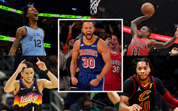 Top 5 đội bóng gây ấn tượng nhất nửa đầu mùa giải NBA 2021-2022