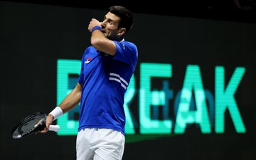 Đạt đến cột mốc "độc cô cầu bại", Djokovic vẫn gục ngã ở bán kết Davis Cup