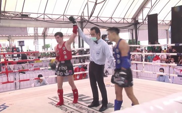 Nguyễn Doãn Long đụng trúng đá tảng, dừng bước tại tứ kết giải Muay Thái vô địch thế giới