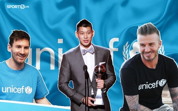 Nối bước Leo Messi và David Beckham, Jeremy Lin trở thành tân đại sứ của UNICEF