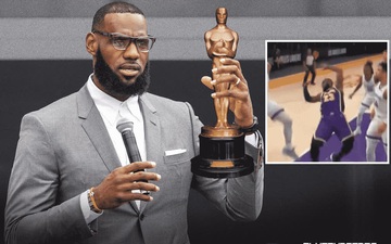 LeBron James được NHM phong giải Oscar nhờ tình huống "diễn kịch" lộ liễu