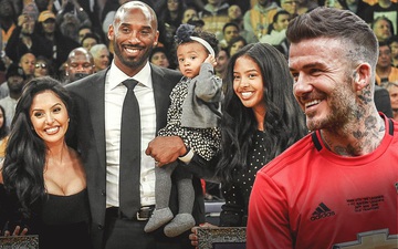 David Beckham gửi quà Valentine ý nghĩa đến gia đình Kobe Bryant