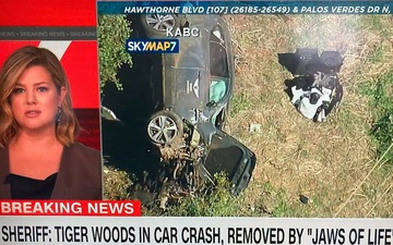 Tay golf huyền thoại Tiger Woods nhập viện khẩn cấp vì tai nạn xe hơi