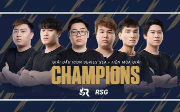 Icon Series SEA: Lội ngược dòng ấn tượng trước Divine Esports, RSG trở thành nhà vô địch đầu tiên của LMHT: Tốc Chiến khu vực Việt Nam