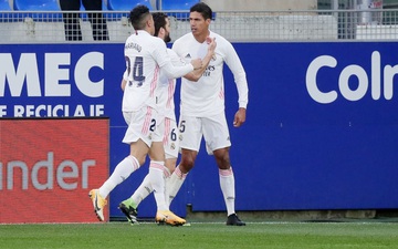 Trung vệ vô địch thế giới "giải cứu" Real Madrid trước đối thủ bét bảng 