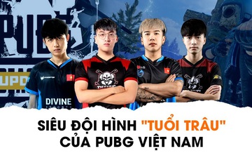 Siêu đội hình "Tuổi Trâu" của PUBG Việt Nam