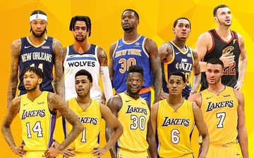 Đội hình xuất phát hàng trăm triệu USD của Los Angeles Lakers năm 2017 bây giờ ra sao?