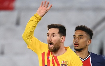 Messi mất oan quả đá phạt đền lại vì sai lầm của trọng tài