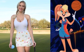 Nữ golfer quyến rũ nhất thế giới lên tiếng chỉ trích "Space Jam 2" vì tạo hình mới của thỏ Lola