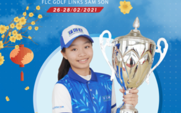 Nữ golfer 13 tuổi vô địch giải FCA Spring Golf Tournament