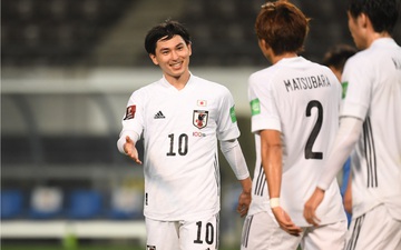 Nhật Bản hủy diệt Mông Cổ 14 bàn không gỡ ở vòng loại World Cup 2022