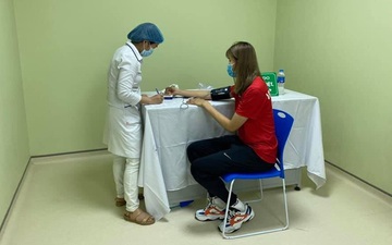 17 VĐV và HLV tham dự vòng loại Olympic được tiêm vắc xin Covid-19