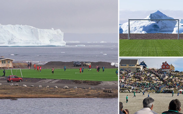 Lạ lùng giải bóng đá có 1-0-2 ở Vòng Bắc Cực: Vừa đá vừa ngắm cá voi, băng trôi