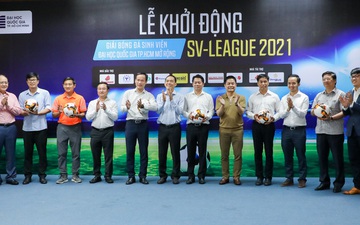 SV-League 2021 khởi tranh với tham vọng đưa bóng đá học đường lên hướng chuyên nghiệp