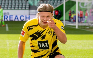 Erling Haaland bùng nổ đưa Dortmund áp sát top 4