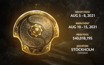 Valve chốt sổ thời gian diễn ra The International 10, giải Esports lớn nhất thế giới với 40 triệu USD tiền thưởng