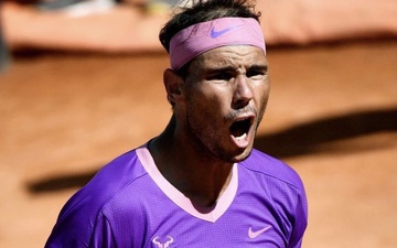 Djokovic hủy diệt đối thủ, Nadal thoát thua ngoạn mục ở vòng 3 Rome Masters