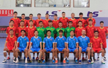 Chốt danh sách đội tuyển futsal Việt Nam sang UAE dự trận play-off giành vé đi World Cup