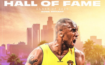 Cộng đồng NBA vinh danh cố huyền thoại Kobe Bryant trong lễ trao giải Hall of Fame 2020