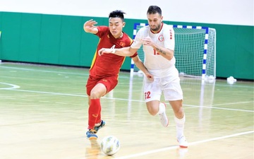 Tuyển Việt Nam hòa 0-0 Lebanon trong trận playoff lượt đi tranh vé dự World Cup Futsal