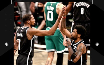 Thi đấu với đội hình mạnh nhất, Brooklyn Nets vẫn "vã mồ hôi" trong chiến thắng trước Boston Celtics