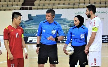 Bất ngờ với lý lịch nữ trọng tài Iran xinh đẹp bắt trận futsal Việt Nam đấu Lebanon