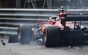 Charles Leclerc bất ngờ bị loại trước giờ xuất phát ở Monaco Grand Prix