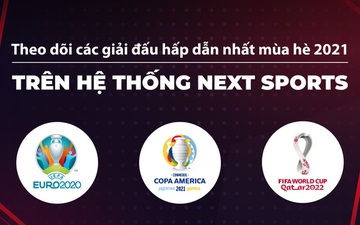 Next Media sở hữu độc quyền Copa America và quyền khai thác trên digital UEFA EURO 2020