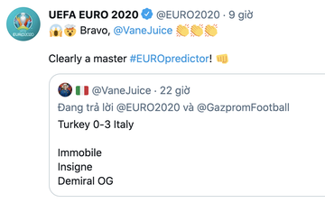 Xuất hiện thánh dự đoán, tiên tri chính xác từng chi tiết trận khai mạc Euro 2020