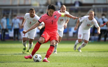 Nóng: Siêu sao Son Heung-min ghi bàn giúp tuyển Việt Nam rộng cửa đi tiếp ở vòng loại World Cup