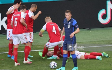 Sốc: Ngôi sao tuyển Đan Mạch đột quỵ ngay trên sân đấu Euro, cả khán đài chết lặng, chìm trong nước mắt