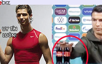 Ronaldo từng quảng cáo cho Coca Cola trước khi thẳng tay ‘dẹp’ 2 chai nước ngọt, khiến hãng mất 4 tỷ USD