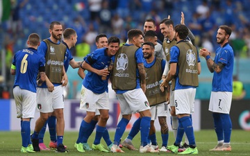 Tuyển Italy lập hàng loạt thống kê ấn tượng sau vòng bảng Euro 2020