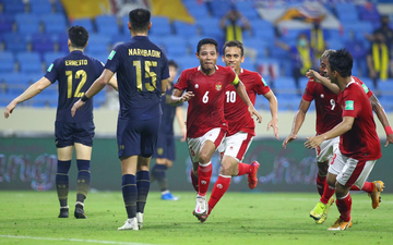 Hòa thất vọng trước đội cuối bảng Indonesia, Thái Lan lỡ cơ hội bắt kịp Việt Nam tại vòng loại World Cup 2022