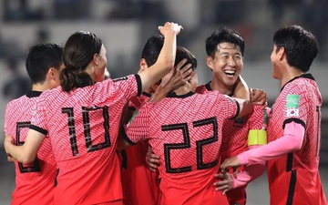 Son Heung-min "tịt ngòi", Hàn Quốc vẫn thắng đậm 5-0 ở vòng loại World Cup