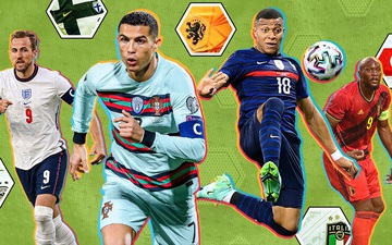 Đánh giá áo đấu của 6 ứng viên đầu bảng tại Euro 2020