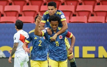 Đồng đội Ronaldo ghi bàn tinh quái giúp Colombia ngược dòng kịch tính, giành hạng 3 Copa America