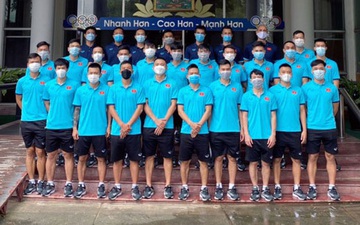 Đội tuyển futsal Việt Nam trong buổi tập đầu tiên hướng đến World Cup 2021