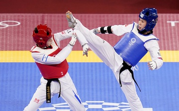 Nỗ lực đổ máu, Kim Tuyền (Taekwondo) phải dừng bước tiếc nuối ở Olympic Tokyo 2020