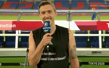 Tuyển thủ Olympic Đức bất ngờ cầu hôn bạn gái ngay trên sóng truyền hình