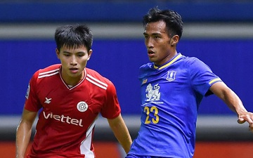 Vì sao Viettel mất phạt đền dù cầu thủ CLB Thái Lan để bóng chạm tay trong vòng cấm?